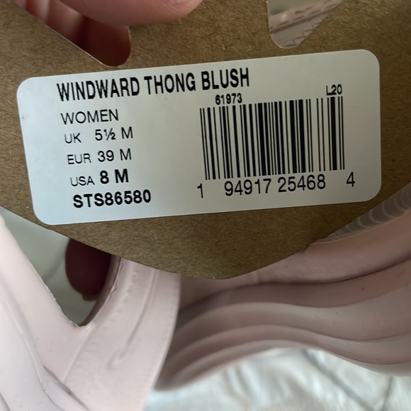 Sperry Windward thong blush women’s size 8 flip flops IOB. - Picture 5 of 10